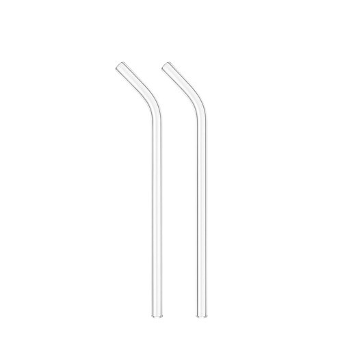 Pipet Set Bükülebilir, Temizleme Fırçalı Çevre Dostu, Tekrar Kullanılabilir, Dayanıklı , Soğuk İçecekler İçin (2)
