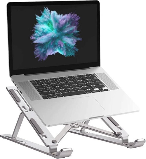 Taşınabilir Laptop Standı Macbook Standı Standı Tüm Laptoplarla Uyumlu Bilgisayar Standı Taşınabilir Metal Kaymaz Standı Dizüstü Bilgisayar Stantları Stant Stand