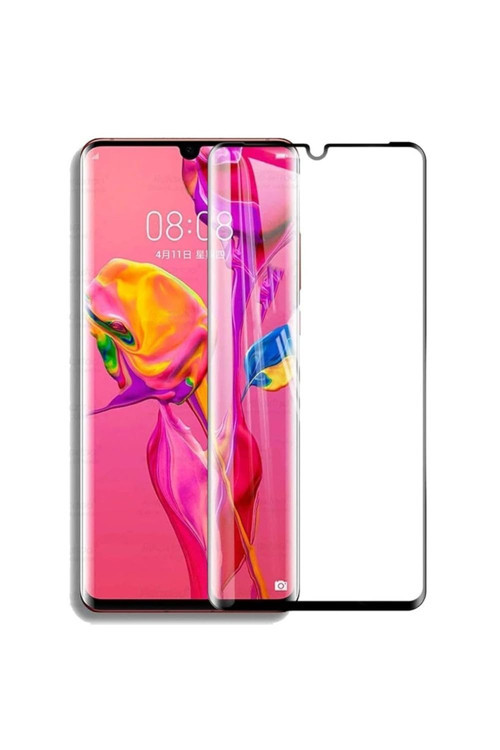 Xiaomi Mi 10 Lite İle Uyumlu Tam Kapatan Şeffaf Esnek Seramik Kırılmaz Nano Ekran Koruyucu