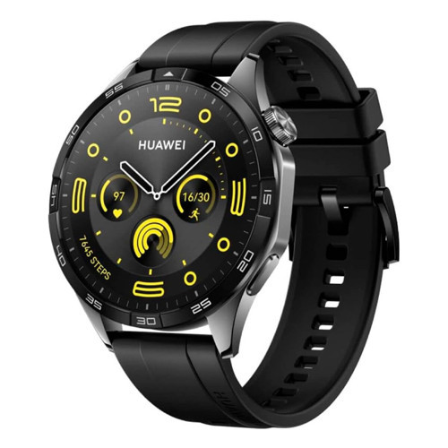 WATCH GT 4 46mm Akıllı Saat, 2 Haftaya Kadar Pil Ömrü, Çift Bant Beş Sistemli GNSS, Gelişmiş Kalori Yönetimi, Nabız Dalgası Aritmi Analizi, Sağlık Takibi, Android iOS ile Uyumluluk,