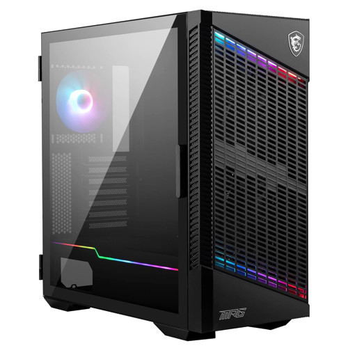 Velox 100P Airflow Temperli USB Type-C 4x120mm Fan ATX Mid-Tower () Kasa