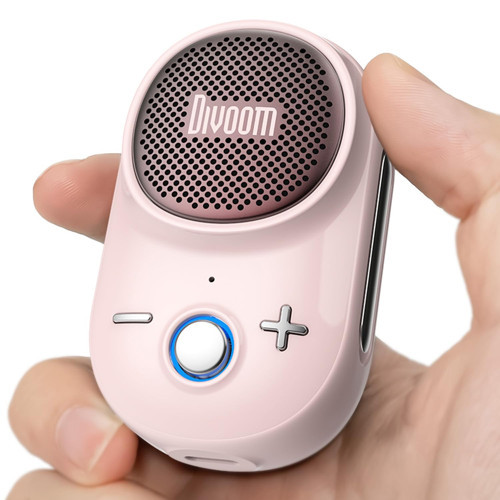 Itour-S Taşınabilir Mini Giyilebilir Bluetooth Hoparlör, Büyük Ses Punchy Bas, Klipsli , IP67 Su Geçirmez Toz Geçirmez, 10 Saat Çalma Süresi, Ev, Seyahat, Dış Mekan için