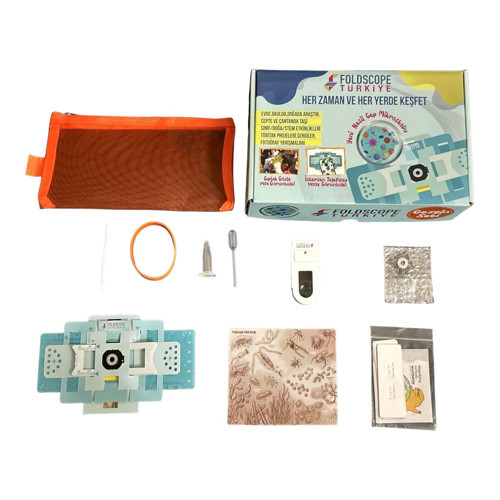FOLDSCOPE MİKROSKOBU GEZGİN SETİ