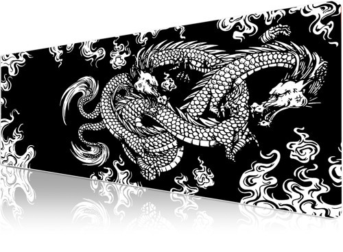 10 Farklı Model Dikişli Kenar 90x40 cm Oyuncu Mouse Pad ( Knot, 90x40 cm)