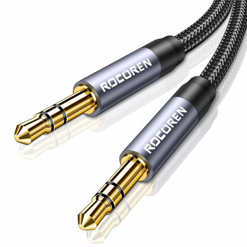 3.5mm Hi-Fi TRS AUX Ses Kablosu 50 CM