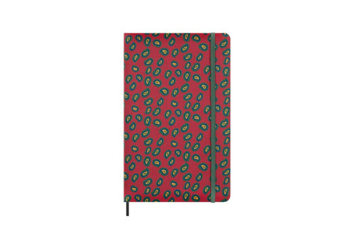 Mantero'dan not defteri, İtalyan ipekli sert kapak, çizgili sayfalar elastik kilitli, kutulu, büyük format 21 x 13 cm, renk bordo
