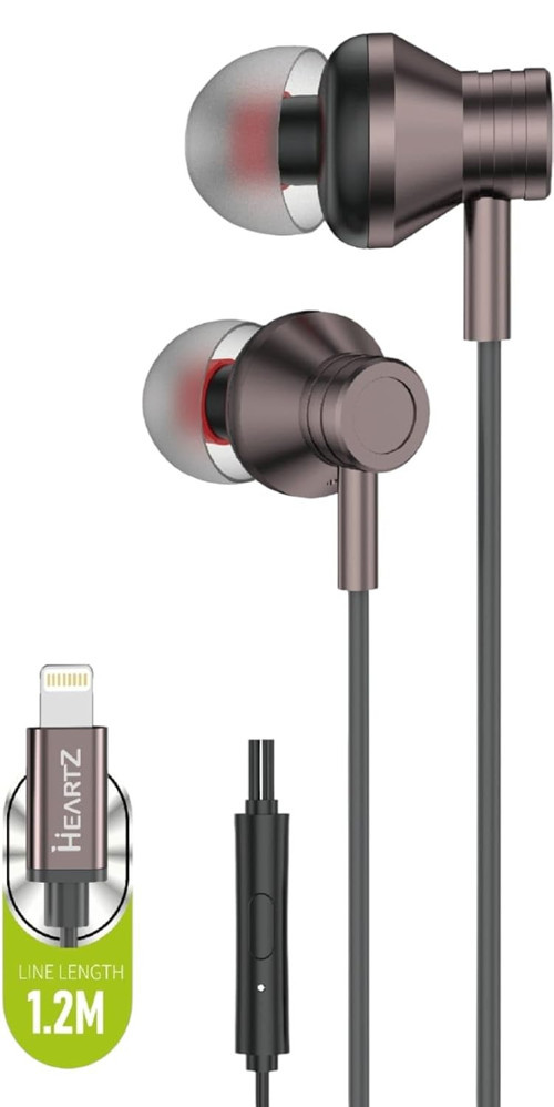 iPhone uyumlu lightning uyumlu çıkış A KALİTE EXTRA METAL MAGNETİK UÇLAR STREO HD YÜKSEK SES 1,2M mikrofonlu KULAK İÇİ KULAKLIK ()
