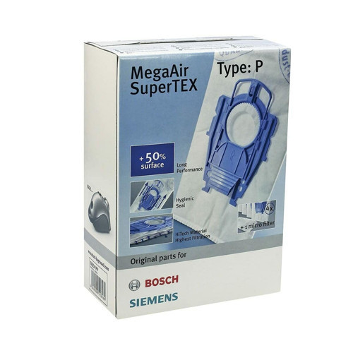 BBZ41FP Elektrikli Süpürge Torbası 468264 için tasarlanmış
