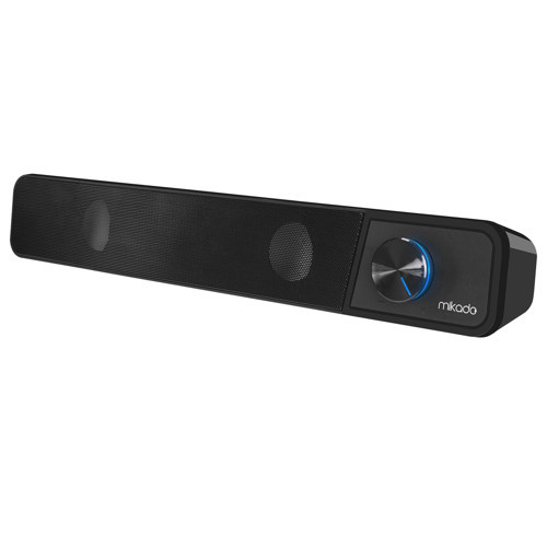 Serisi MD-69S 3Wx2 Işıklı Multimedia Soundbar Speaker (Bluetooth Desteği Yoktur) (Ürün Uzunlugu 40 Cm)