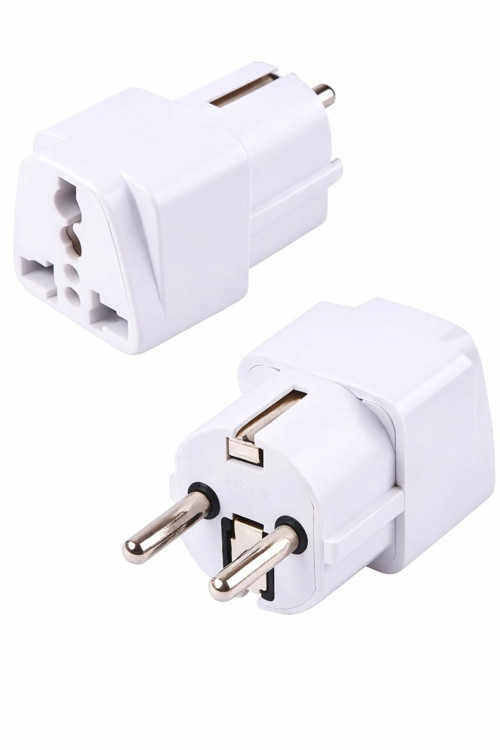 Hadron 4’ü 1 Arada Uluslararası Seyahat Priz Adaptörü, ABD, AB, İngiltere, Avustralya Fiş Tipi, Çoklu Cihaz Şarj, Kompakt Taşınabilir Dönüştürücü, Akıllı Telefon Tablet Laptop Uyumlu, Kaliteli ABS