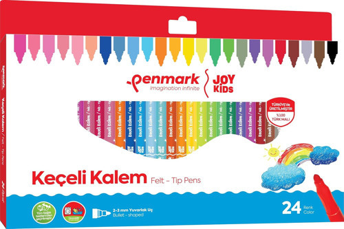 Süper Yıkanabilir Keçeli Kalem 'lü Hs