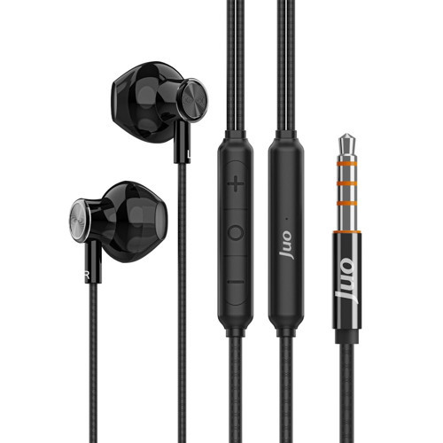3.5mm Girişli Mikrofonlu Kablolu Kulak İçi Kulaklık Metal