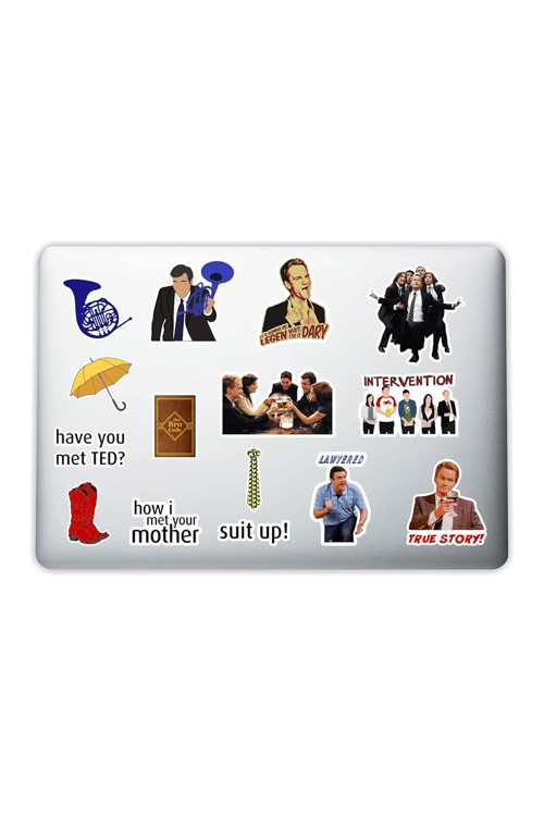 I Met Your Mother Laptop Tablet Telefon Sticker Set 007