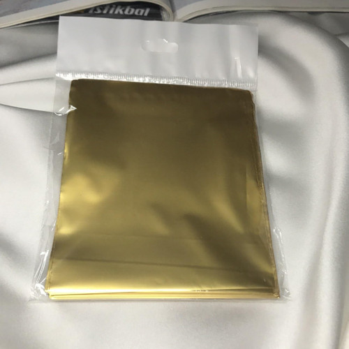 Renk Lüx Kalın Paketi Gift Pack Metalize Poşet Bantlı Gift Packet 12x17 Cm () 50li