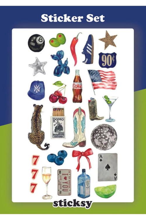 Karışık Sticker Seti ' Laptop Tablet Defter Sticker Paketi