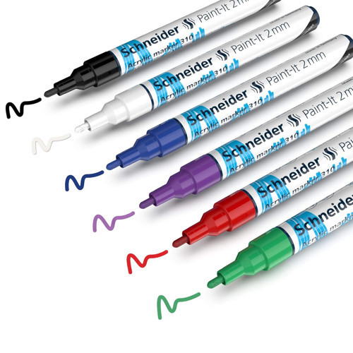 SCHNEIDER 310 MARKER 2MM SET/1-120195 6 LI