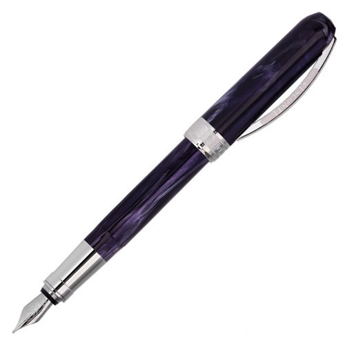 Penna stilografica Rembrandt nera Pennino M