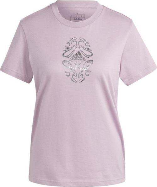 W Metallic Tee Kadın T-shirt IN6449