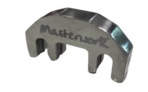 Masterwork Profesyonel Ayarlanabilir Keman Susturucu Kaliteli Döküm Metal Keman Susturucusu 4/4 3/4 1/2 Gümüş Renk