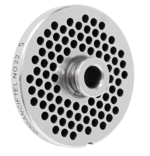 22 No Et Kıyma Makine Aynası Çiftel 5 mm