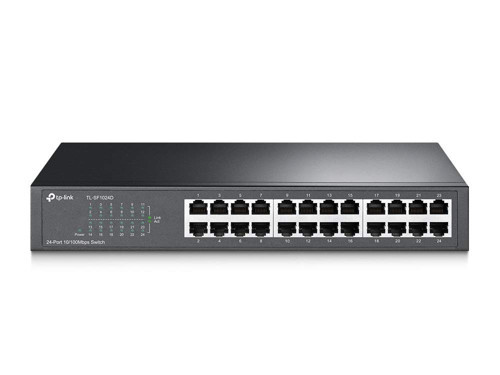 TL-SF1024D, -Portlu 10/100Mbps Desktop/Rackmount Switch
