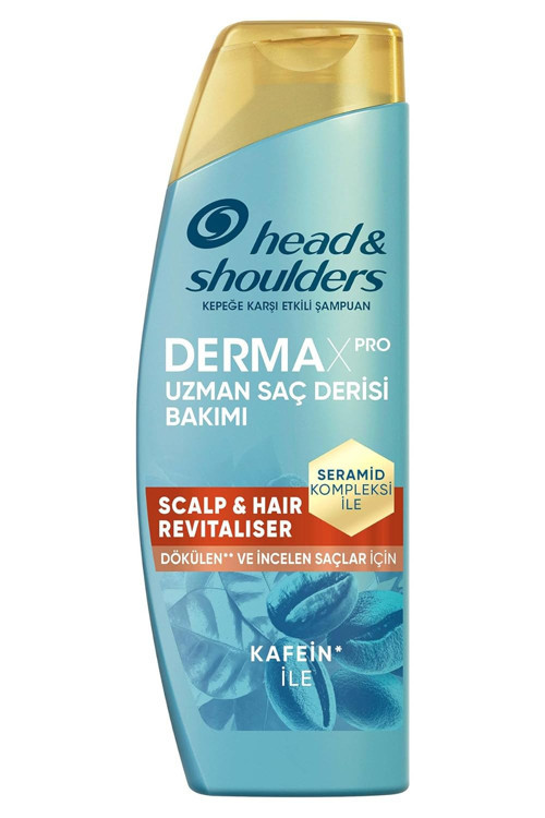 & DermaXPRO Scalp & Revitaliser Dökülme Kepek Karşıtı Şampuan Kafein Seramid ile 300ml