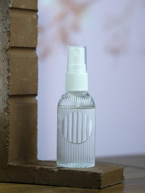 50 Adet 50 ML DNZ21 Sprey Başlık Dezenfektan Kolonya Hediyelik Nikah Nişan Düğün İçin Boş Şişe