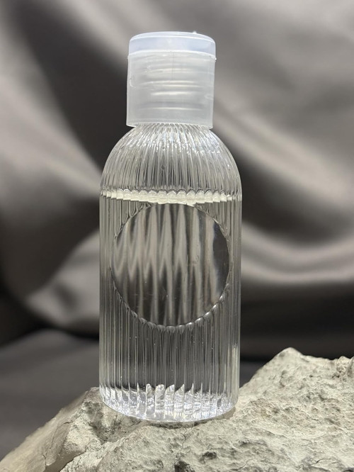 50 Adet 50 ML Boş Şişe DNZ21 Şeffaf Kapak