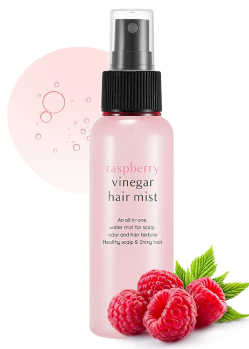 Saçlara Parlak Görünüm Veren Ahududu Kokulu Sirkeli Saç Misti Raspberry Vinegar