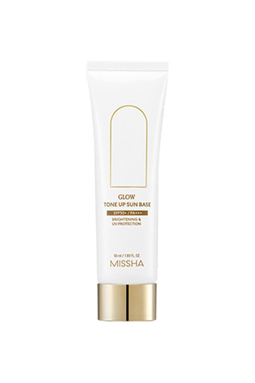 Pürüzsüz, Aydınlık Işıltılı Görünüm Sunan Makyaj Bazı 50 mililitre Glow Base SPF50 PA