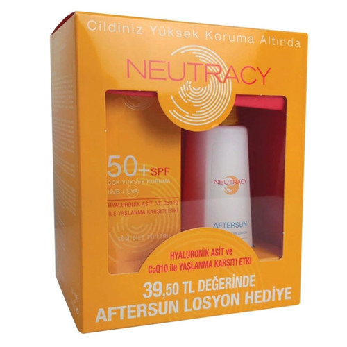 Neutracy Koruyucu Set Tüm Ciltler İçin - Losyonu SPF50+ 150 ml - Aftersun Losyon 150 ml