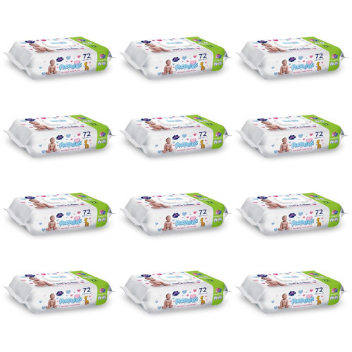 Islak Mendil 864 Yaprak (12x72) – Koli