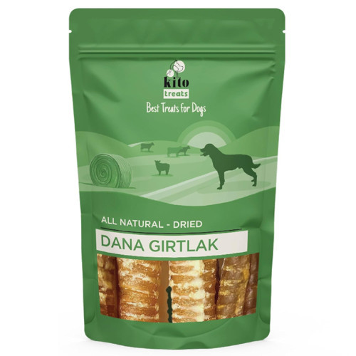 Dana Gırtlak Çiğnemelik Ödül Maması%100 Doğal, Glutensiz, 100 gr ( Treat)