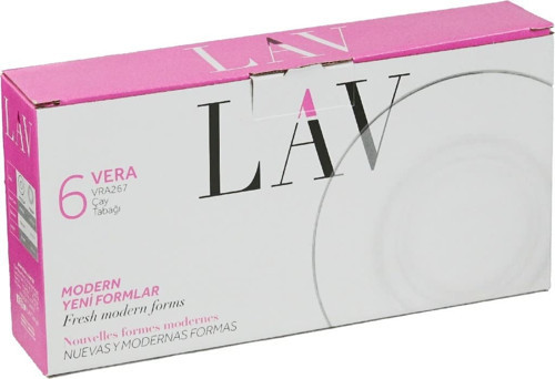 Vera 6'lı Çay Tabağı