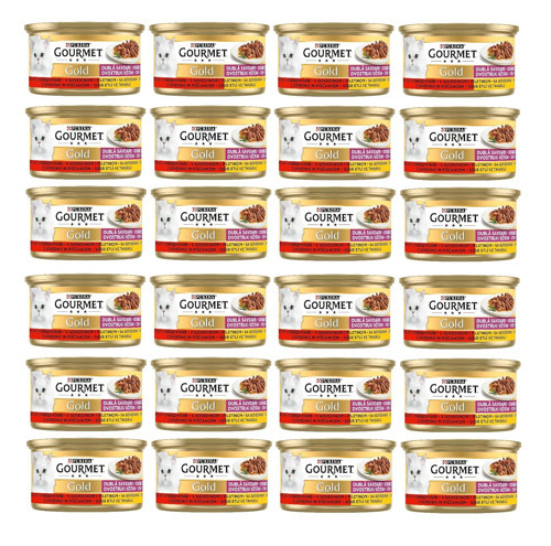 Çifte Lezzet Sığır Etli & Tavuklu Yaş Maması ( x 85 gr)