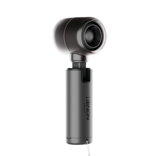 Taşınabilir Mini El Vantilatörü Seyahat için USB Type-C Şarj Edilebilir Ultra Sessiz 5 Kademeli 14000 rpm Ayarlanabilir Başlıklı Soğutucu Fan X6101 (Gri)