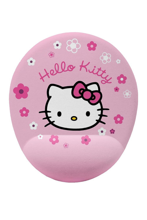 Kitty Desenli Bilek Destekli Mouse Pad