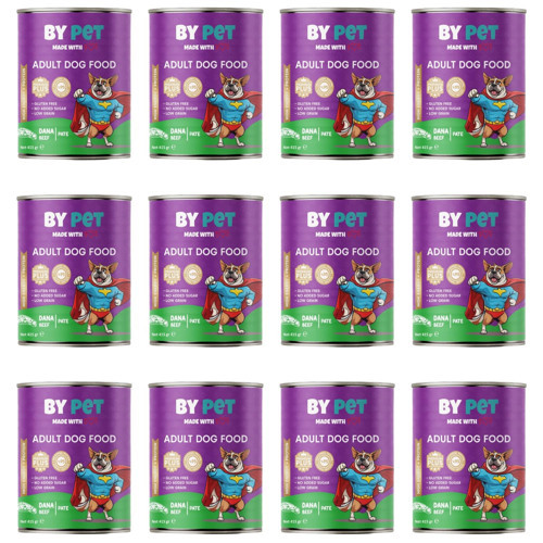 Dana aromalı komple yetişkin maması 400 gr x 12 adet