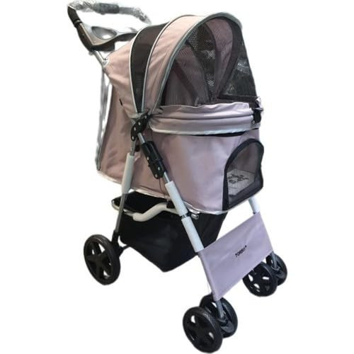 Evcil Hayvan Arabası 78x46x99,5 cm Pembe 15