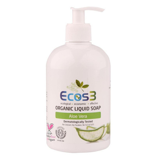 Aloe Vera Özlü Parabensiz Sıvı Sabun (1 x 500 mL)