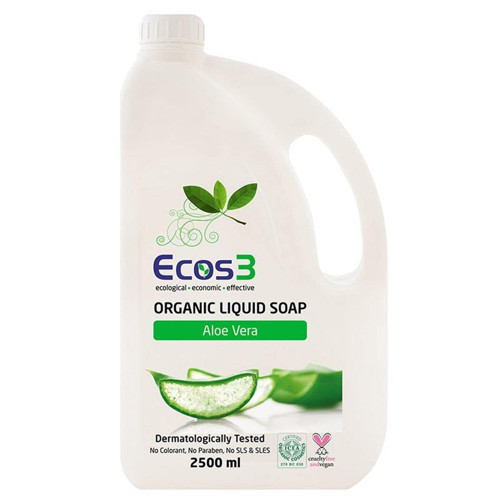 Aloe Vera Özlü Parabensiz Sıvı Sabun (1 x 2500 mL)