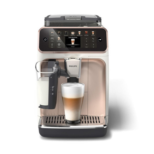 5500 Serisi LatteGo Tam Otomatik Espresso Makinesi 20 Sıcak Soğuk İçecek, Dokunmatik Ekran, Roze Renk, QuickStart, SilentBrew Teknolojisi (EP5543/80)