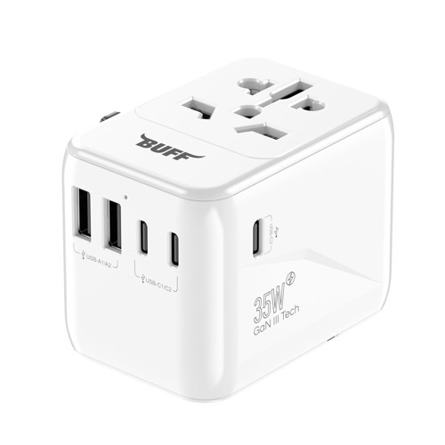 BL80 Universal Seyehat Şarj Adaptörü 35W GAN Çoklu Priz Dönüştürücü ()