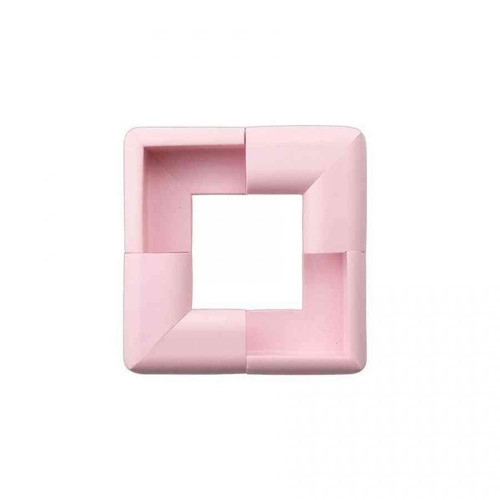 Kauçuk Köşe Koruyucu - Pembe 4 Adet