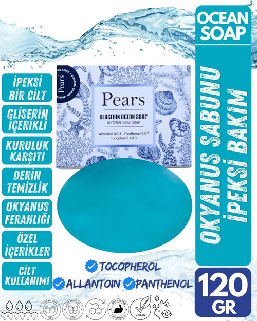 PEARS Gliserinli Okyanus Sabunu, 120 Gram