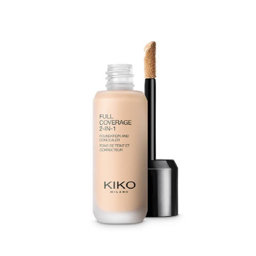 Fondöten & Kapatıcı-Full Coverage 2--1 Foundation & Concealer-10 Warm - Saten Bitişli