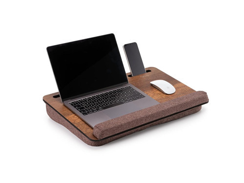 LS023 Minderli Laptop Sehpası (Ceviz)