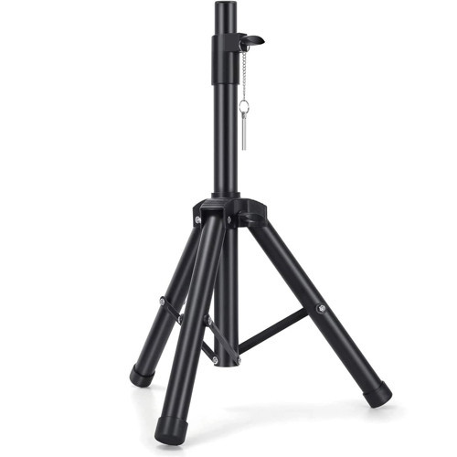 Profesyonel Taşınabilir Hoparlör Stant Ayarlanabilir Uzatma 76cm ila 111cm PA Kısa Tripod Standı Mini Hoparlör Standı Uyumlu Ekleme Emniyet Pimi Hoparlör Ayak J-01