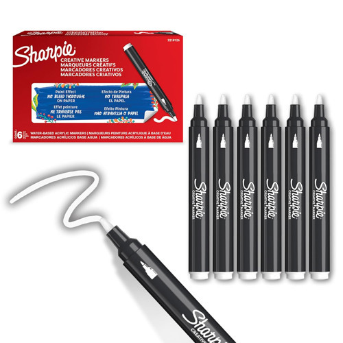 SHARPIE , Yuvarlak uç,