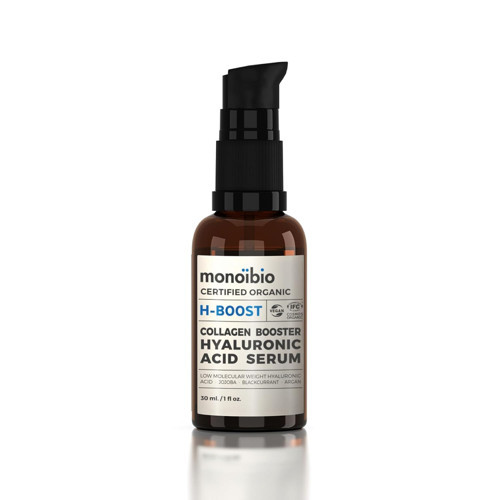 H-BOOST Sertifikalı Hyalüronik Asit Serumu – Kolajen Destekleyici Yaşlanma Karşıtı Serum – Kırışıklık Karşıtı Gündüz Serumu Süt Formunda VEGAN Sertifikalı 30 ml